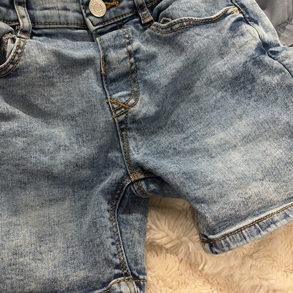 Zara shorts bundle in grey and blue denim size 18-24 months - Picture 6 of 7